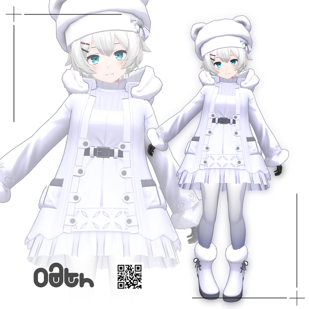 【薄荷対応】PolarWhite　コーデセット/Polar White