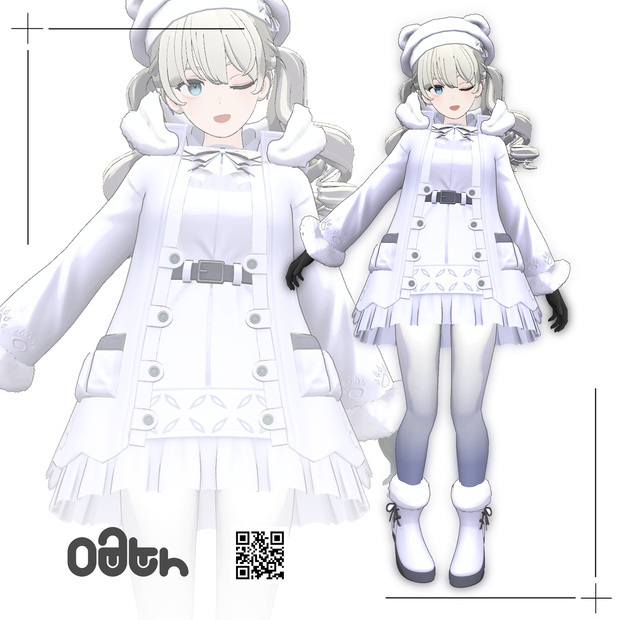 【Grus対応】PolarWhite　コーデセット/Polar White