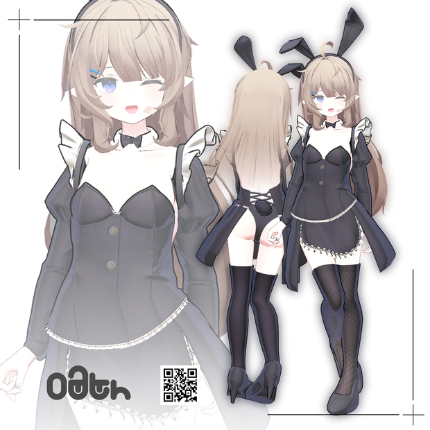 【ナユ対応】バニーメイドコーデセット/BUNNY MAID