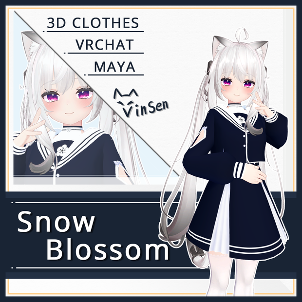 Snow blossom for 舞夜 MAYA