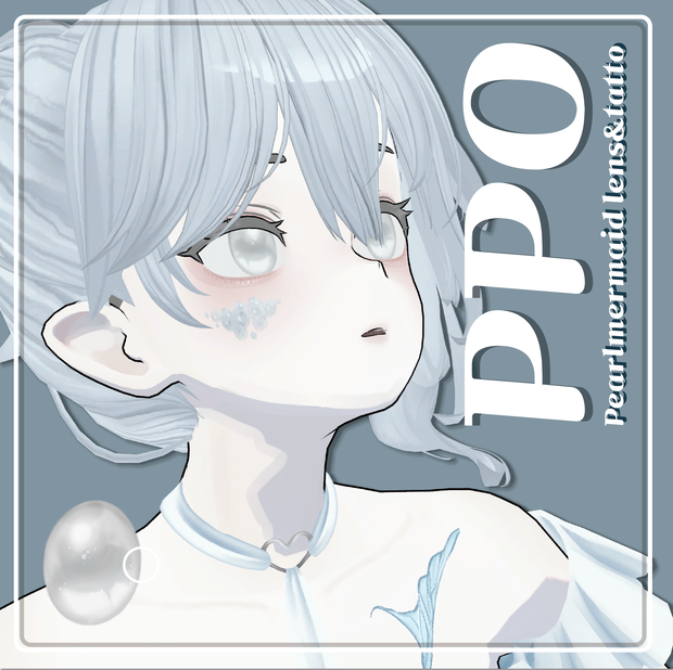 grus_ppoPearlmermaid_eye_Lens&facemakeup&Tatto(+Mask)_texture