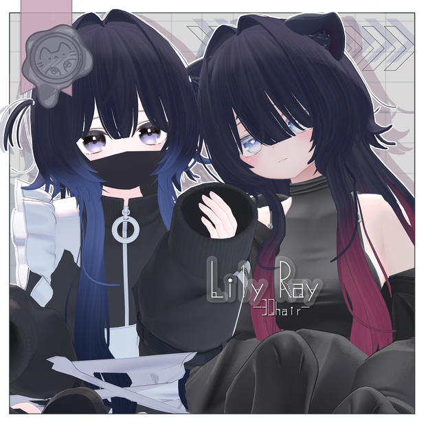 Lily Ray【3Dヘアモデル】