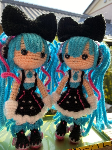 初音ミク（幕張ちゃん）編みぐるみ - 愛理スタイル - BOOTH