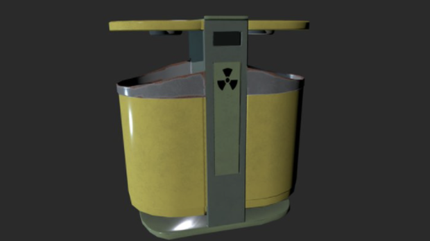 Designer Trash Can