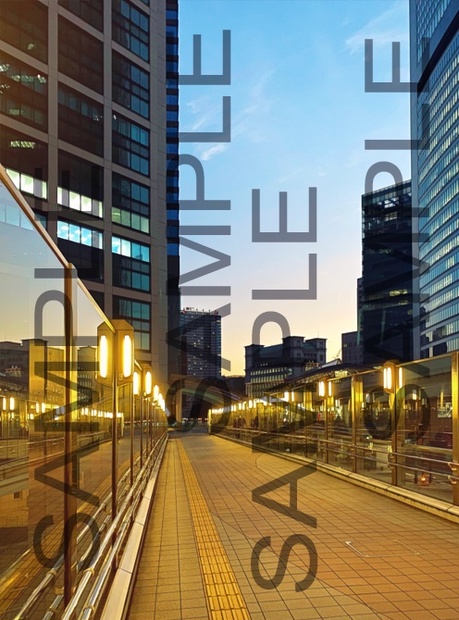 イラスト背景素材 東京 都会の夜景02 アニメイラスト背景素材 Booth