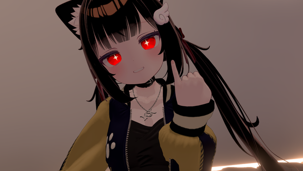 【無料】小指ジェスチャー【VRChat】