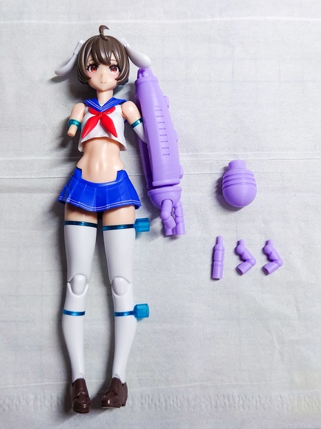 試験販売 健康おてて メガミデバイスBlock-2用腕 - 樹脂肉屋 - BOOTH