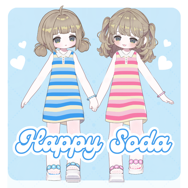 〔Kipfel〕💙Happy Soda🥤🫧〔VRChat〕