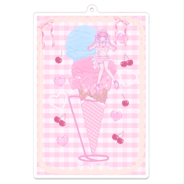 アイスクリームアクキー - sugar moon - BOOTH