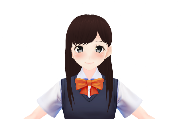 ※VRoidstudioベータ版で作成しています[ Vroid ] 清楚系ロングヘア|| Pure Long Hair