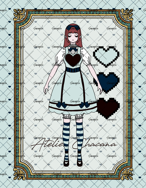 【商用可】衣装デザイン♥outfit design