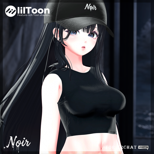 【全品半額】🖤Noir Ombre Tank🖤【15アバター対応】