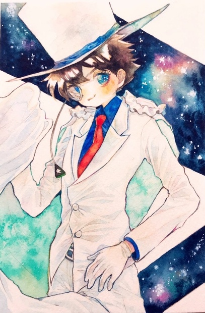 怪盗キッド 水彩原画 Paintdolls Booth