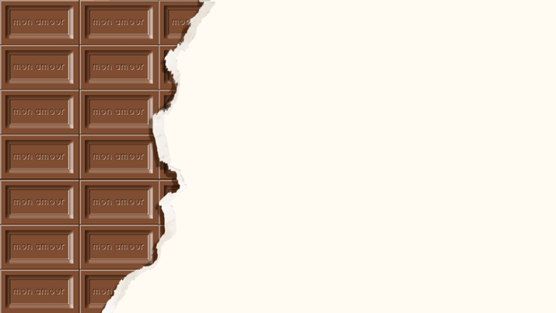 微妙にむき出しチョコ背景詰め合わせ