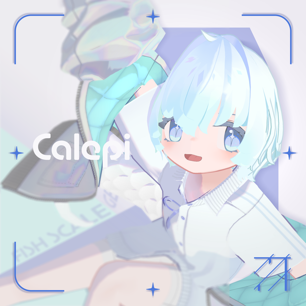 【オリジナル3Dモデル】ケレピ -Calepi- 【VRChat】