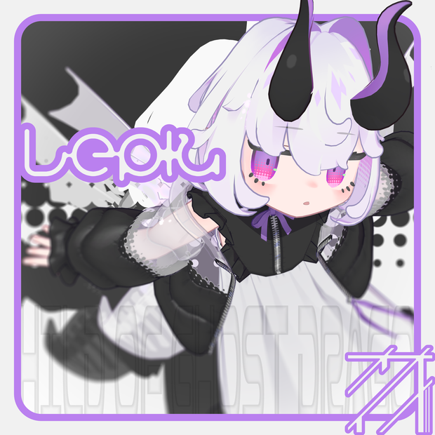 【オリジナル3Dモデル】レプル -Leplu- 【VRChat】