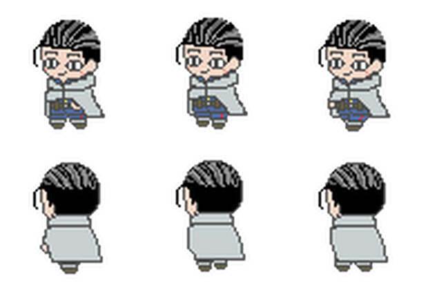 【ピクリエ用アバター　尾形と月島】