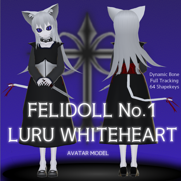 FELIDOLL No.1 LURU WHITEHEART