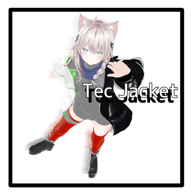 【複数アバター対応】Tec Jacket