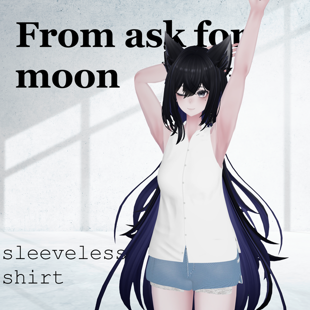【Lasyusha対応】Sleeveless Shirt