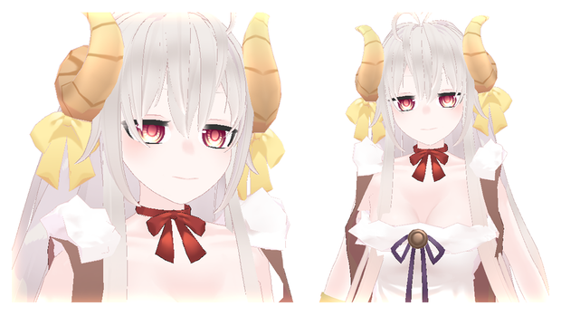 WhiteSheep * VRChat , VRM対応モデル