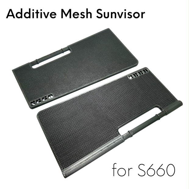 S660アディティブメッシュサンバイザー(Additive Mesh Sunvisor) - yskLab - BOOTH