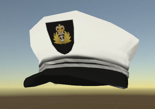 イギリス風の軍帽