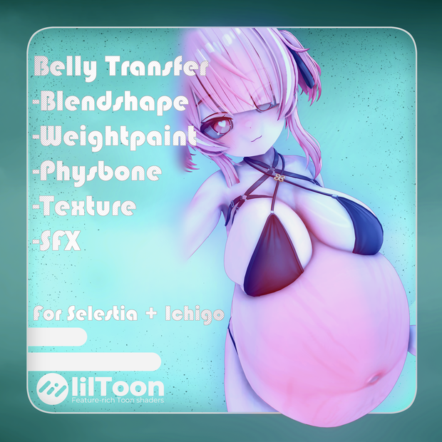 Inflatable Belly System V2.0 for VRChat