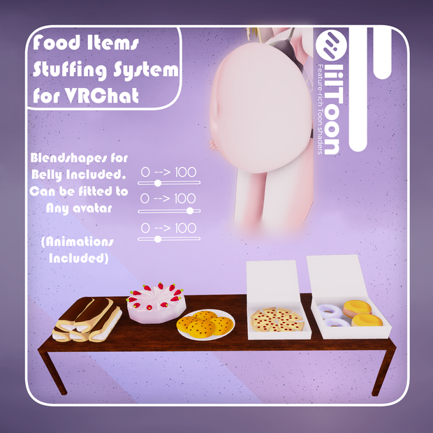Food Items Stuffing System for VRChat