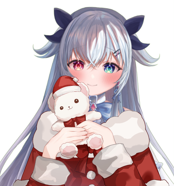【Vtuberさん向け】クリスマスサンタのフリー素材｜VTuber Assets