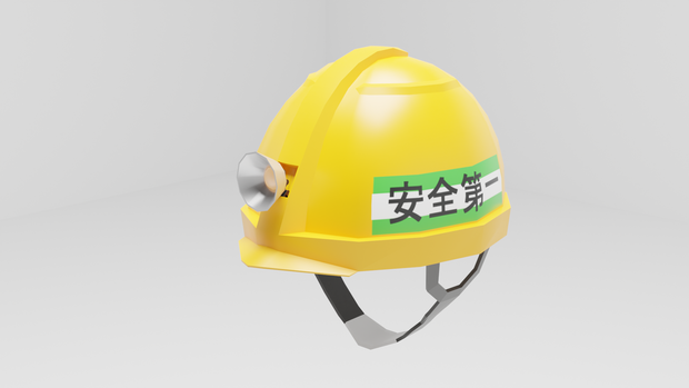 【VRChat想定】B-T・Helmet【3Dモデル】