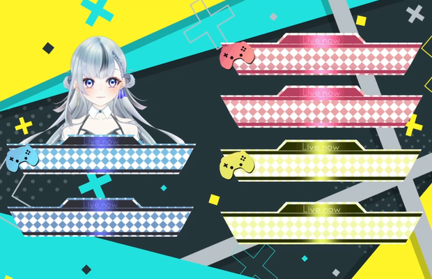 【動く】コントローラー柄プレート【6種】