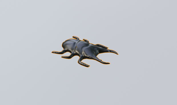 3Dモデルクワガタ虫 stag beetle