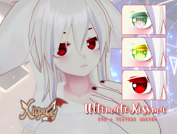 [MakeUp] Eyes + Body + Face | UltimateKissma R18