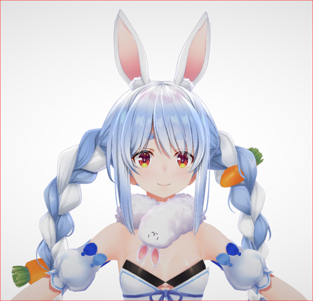 Usada Pekora 3D Characters 3D Model VRChat