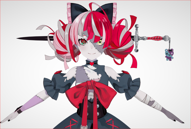 Crazy Ollie 3D Characters 3D Model VRChat