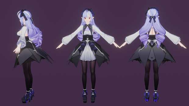 3Dモデル(Vivian)