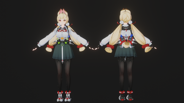 Alice【3Dモデル】