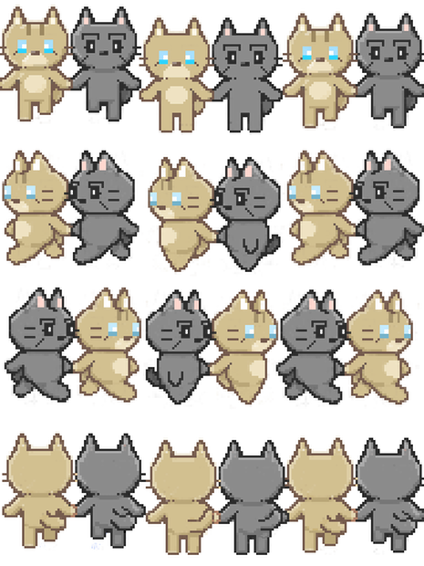 pictSQUARE用手繋ぎヴァシ尾猫アバター