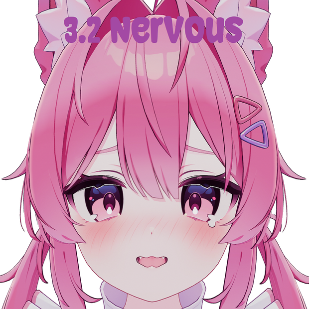 🔥[FREE 2/10まで]🔥 プラム -Plum-💜  [30 Facial Expressions] [表情30種セット]  💜 [ModularAvatar]💜 💜