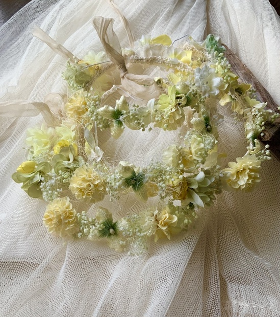 超高品質で人気の ドールサイズ】花冠「草花」 - dropparts - BOOTH ヘアアクセサリー
