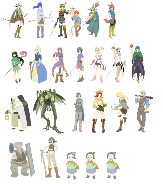 冒険者立ち絵２