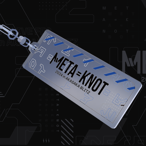 【VRChat想定】META=KNOT 2024 in AKASAKA BLITZ　キーホルダー