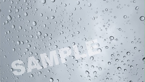 雨の日の窓ガラス01 動画素材 シチヘンゲ Booth