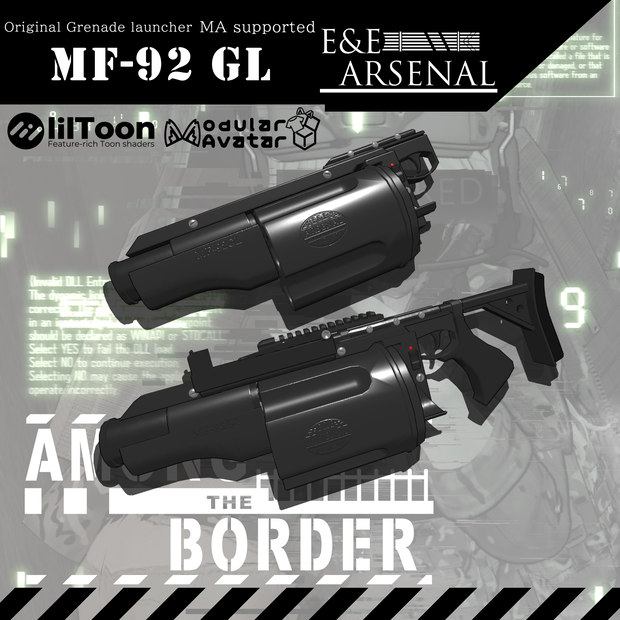 [MA対応] EAA MF-92GL 40mmCLG [ギミック搭載]
