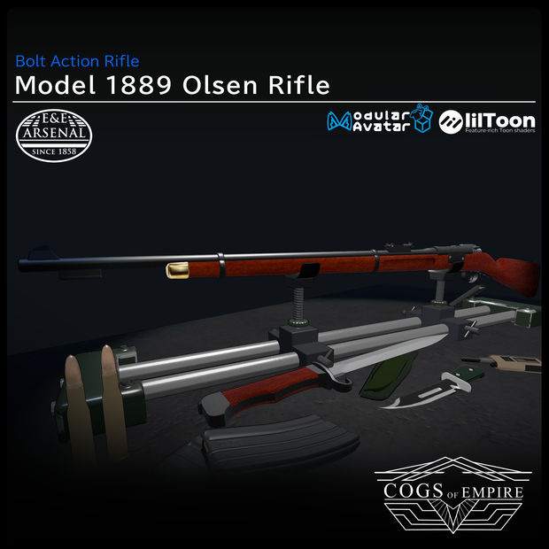 [MA / Gimmick Included]EEA Model 1889 Olsen Rifle｛Edgar-Olsen Rifle｝