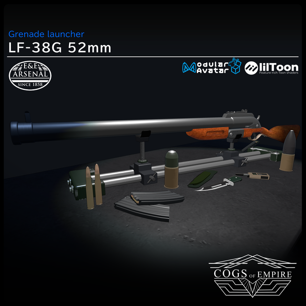 [MA / Gimmick Included] EEA LF-38G 52mm｛KPG-M38｝