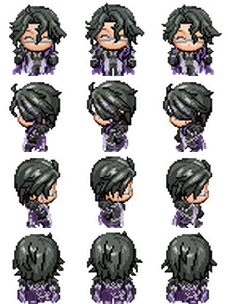 【原神】パンタローネ/富者 キャラクター歩行グラフィック