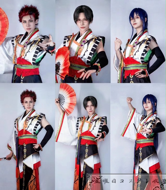 あんさんぶるスターズ！ 風 蓮巳敬人 紅月 鬼龍紅郎 コスプレ衣装 ウィッグ イベント 演出服 アニメ変装 仮装 ハロウィン abel_mini1] 紅月 蓮巳敬人 鬼龍紅郎 神崎颯馬 風 全員