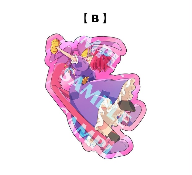【オープニング 大放出セール】 - ジャクラガオーロラステッカー（B柄） ウレイロワイン BOOTH - お絵かき・ねんど・シール